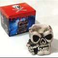 Skeleton Head Style Ashtray Resin Simulation Head Model Halloween. 