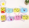 1 Pc Rectangle Coin Purse for Girls/ Zipper Mini Coin Bag for Kids Coin Wallet/ Tinplate Earphone Key Storage Bag - Earphone Case Pouch/ Headphone Case. 