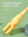 New fluorine-containing flexible children's toothbrush high-density filament baby toothbrush square hole ten thousand hair soft hair 2 suit.