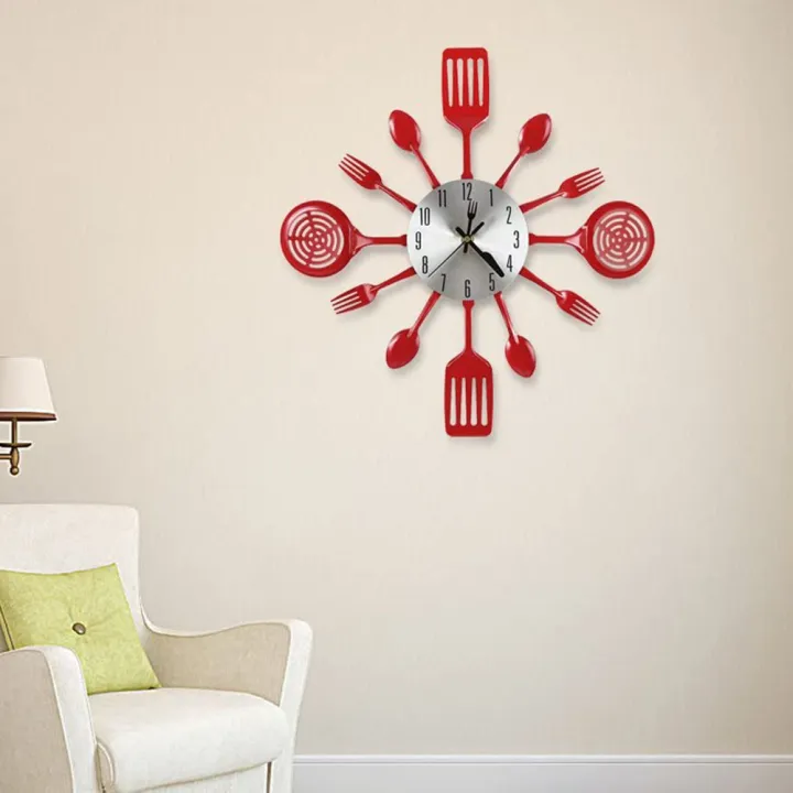 kitchen%20clocks%20wall%20decor-1%20x%20Wall%20Clock-Red%20-%20Image%205