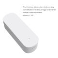 Zigbee Smart Vibration Sensor, Smart Detection Alarm, Home Security System, SmartLife, Control professional design. 