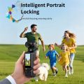 FLH HD Pocket Gimbal Camera Handheld Stabilized Camcorder 180 Degree Rotation Lens Sports Camera Mini DV Video Recorder. 