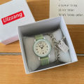 【Can last for 5 years】 in Milk Huhu Girl Children's Watch Girl's Heart Small Dial Simple Mori Style Small High-Looking Student Cute. 
