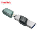 SanDisk USB Flash Drive iXpand Flip OTG Lightning USB 3.1 Stick 64GB 128GB 256GB Pen Drive MFi For iPhone iPad and USB Type-A. 