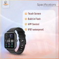 Colmi P28 Plus Smartwatch Monitor Fitness Bluetooth Smart Watch Large Screen Men Women - Smart Watch. 