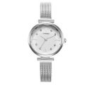 SINOBI Fashion Luxury Women's Watches Golden Stainless Steel Small Dial Bracelet Mesh Quartz Watch Ladies Wristwatch muje. 