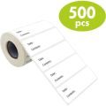 500Pcs Removable Freezer Food Labels Roll Resistant Water Oil Paper Food Storage Stickers Containers Labels Adhesive Stickers. 