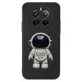 For Realme 12X 5G Case Astronaut Bracket Smooth Soft Silicone Anti Collision for Realme 12X Back Cover.