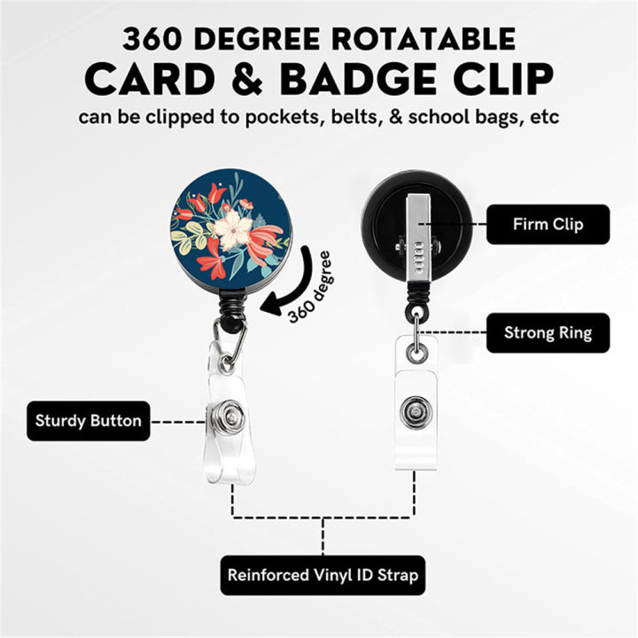 3pcs/set%20Cute%20Nurse%20badge%20reel%20Trendy%20Set%20of%203%20Creative%20Badge%20holder%20Leopard%20print%20Retractable%20ID%20card%20holder%20for%20Nurses%20Doctors%20Students%20Healthcare%20professionals%20Office%20workers%20-%20Image%204