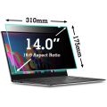 14 Laptop Privacy Screen Protector Blue Light Filter,removable Security Compatible with Lenovo Hp Dell Acer Asus Thinkpad Envy. 