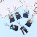 Jujutsu Kaisen Anime Figures Gojo Satoru Geto Suguru Cosplay Acrylic Key Chains BAWEI. 