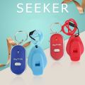 Wireless Whistle Key Finder Keychain Anti-Lost Device Keyrings Electronic Anti-Theft Ellipse Key Search Key Roll For Women Men. 