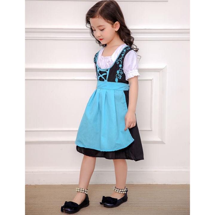 DSstyles%20Kids%20Girls%20Oktoberfest%20Costume%20Traditional%20Bavarian%20German%20Dirndl%20Dress%20Little%20Girl%20Stage%20Performance%20Costume%20-%20Image%206