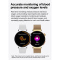 ET490 Smart Watch 1.27 Inch Touch Round Screen Smart Watches Waterproof Smartwatch Fitness Tracker ECG Heart Rate Blood Oxygen Blood Pressure Sleeping Monitoring.