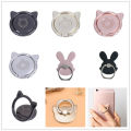 1pc Universal Cat Ear Cute Finger Ring Holder 360 Degree Rotate Metal Mobile Phone Stand For All Phone. 