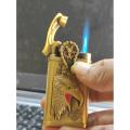 Best Quality Harley Davidson Motor Cycles Road Emboss Soft Flame Gas Lighter.