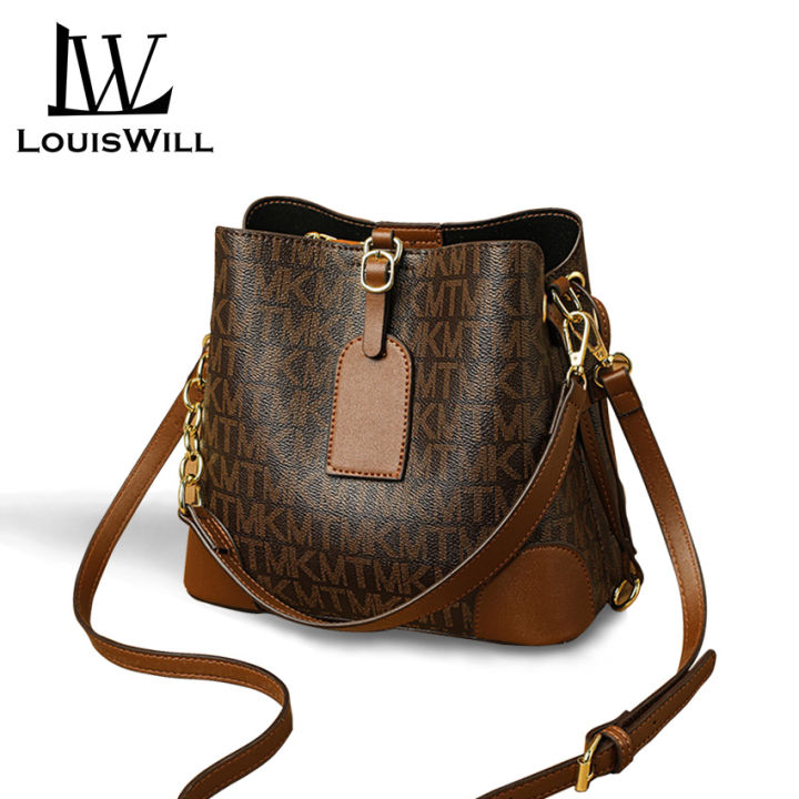 LouisWill Women Shoulder Bag Soft PU Handbag Retro Cross Body Bag Large Capacity Crossbody Bag Casual Messenger Bags Magnetic Buckle Bag Trend Retro Sling Bag For Women Ladies Female