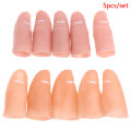 5pcs Thumb Tip Finger Fake Magic Trick Close Up Vanish Appearing Finger Toys.
