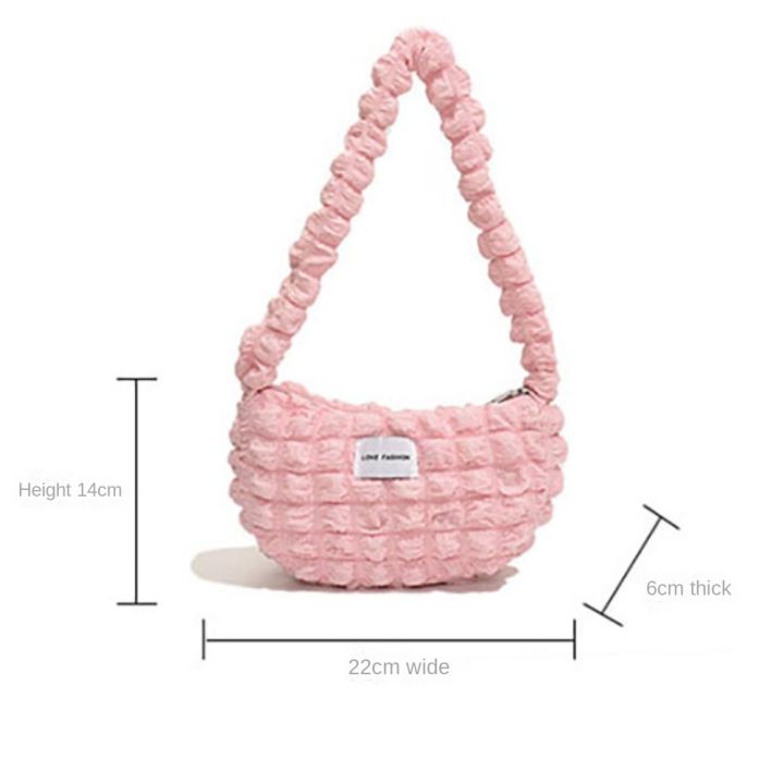 Hot%20Sale%20Plaid%20Quilted%20Shoulder%20Bag%20Pleated%20Bubbles%20Trendy%20Underarm%20Bag%20Casual%20Large%20Capacity%20Dumpling%20Bag%20Party%20-%20Image%202