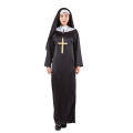 Halloween Men Priest Cosplay Costumes For Women Clothes Carnival Nun Long Robes Religious Catholic Church Clothing Missionary. 