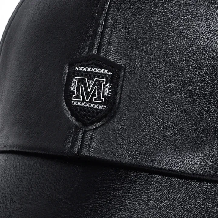 Autumn%20Winter%20warm%20leather%20baseball%20Cap%20Hip%20Hop%20Snapback%20Hat%20Fashion%20Men%20Women%20Sports%20Casual%20Caps%20Dad%20Hats%20Adjustable%20gorras%20-%20Image%204