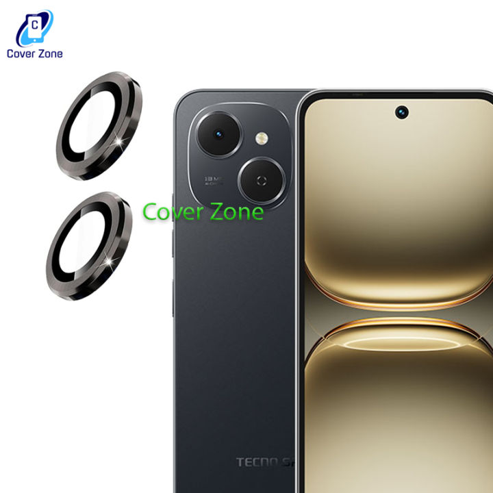 For Tecno Spark 40C Camera Lens Protector Drop Protection 9H Tempered Glass Camera Cover Protector Accessories