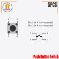 Tactile Tact Push Button Micro Switch TS 1166A-5PCS.