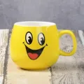 Emoji Tea Cups 200ml, Happy smiley tea or mugs & saucers. 