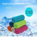 [24Hs Delivery] Ice Cold Instant Cooling Towel Running Sports Yoga Summer. 