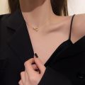 Two Heart Shaped Necklaces Chain For Women.