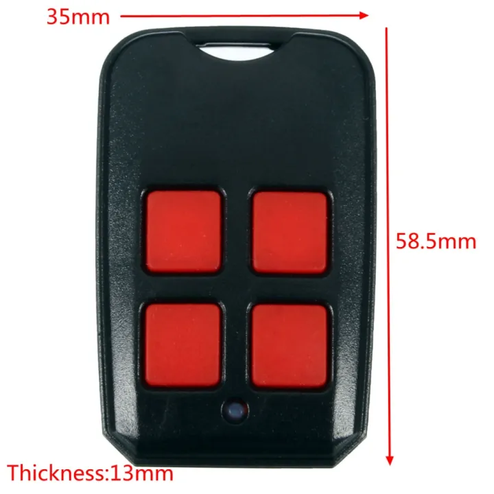 ATA/PTX4 garage Durable door Motors remote control, red 4 button ...