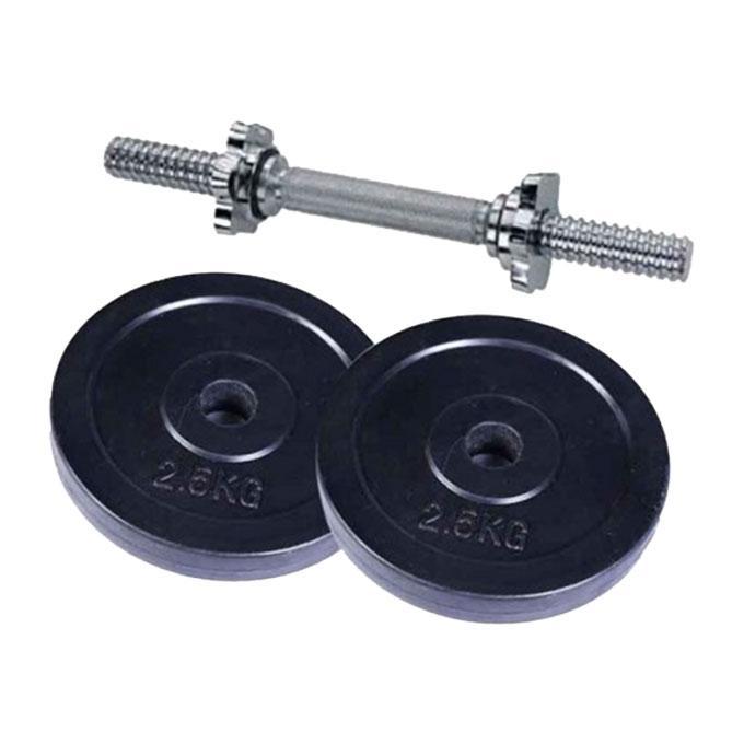 Combo%20Pack%20of%20Two%20Pieces%20Dumbbell%20Set%20With%20Stick%20-%205Kg%20-%20Black%20and%20Silver%20-%20Image%202