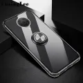 Protect Cover For Nokia G10 Case Clear Transparent Airbag Protector Shockproof Car Magnetic Holder Back Cover Nokia G10 Back Cover For girls and Boys. 