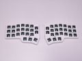 Corne Crkbd V4 Split Keyboard Kit Custom Hot Swap Wired Single-mode VIA Keyboard Kit Ergonomics Programmable Keyboard Kit Gift.