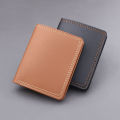 Simple Vertical Men's Fashion Brand Wallet with Driver's License.