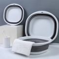 Folding Basins Portable Wash Basins Folding Laundry Tub Adult Baby Bath Basin Bathroom Kitchen Accessories S.