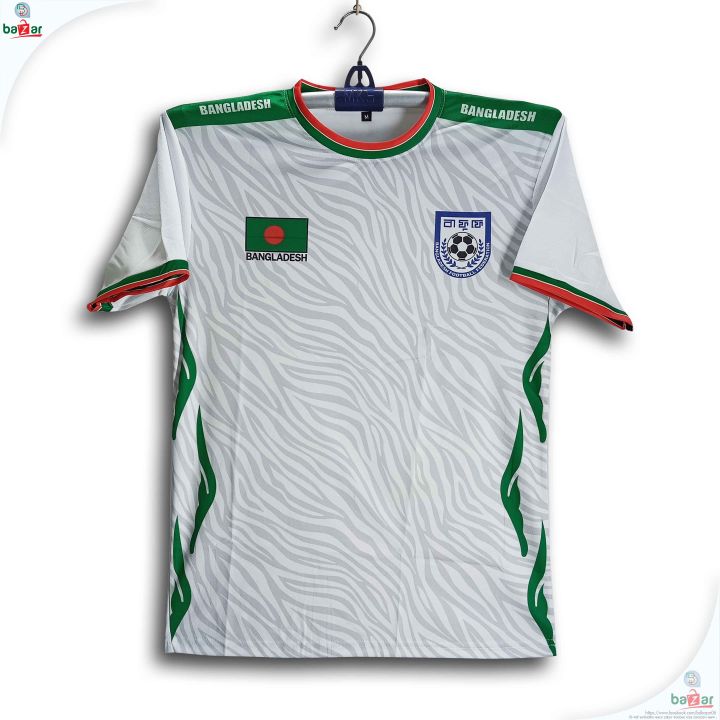 B-d Short Sleeve Football Jersey for Man - Half Sleeve - Bangladesh Fan Jersey 2026-27