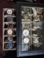 Luxury 24-slot Watch Box Display Case. 