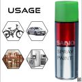 Sanvo Spray Paint (37 Green) Color Aerosol Spray Paint, Sanvo Auto Spray Paint.
