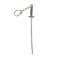 Anime Bleach Kurosaki Ichigo Sword Keychains Hitsugaya Toushirou Katana Weapon Pendant Keyring Jewelry Metal Key Chain Trinket. 