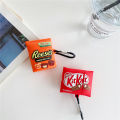 Chocolate Reeses NERDS Kitkat Sour Patch kids Cheetos Earphone Case For AirPods Pro 3 2 1 Ben Jerry Wireless bluetooth headset.