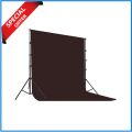 Background 8x12ft Non-Woven Fabric Solid Color Black Screen Photo Backdrop Studio Photography.