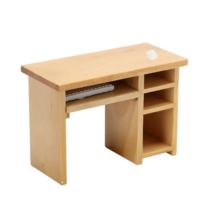 1:12Doll%20House%20Dollhouse%20Mini%20Furniture%20Model%20Office%20Scene%20Computer%20desk%20set%20with%20mouse%20and%20keyboard%20-%20Image%206