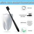 Japanese Style 10,000 Bristles Ultra Soft Microfiber Toothbrush | Micro Nano Fine Soft Bristles | Small Head Gentle Gum Care Tooth Brush for Kids & Adults (1pcs).