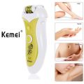 Kemei KM-1901 Electric Shaver 2 in 1 Double Head Lady Hair Remover plug-in Defeathering shaving and Grindong machine. 