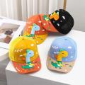 Cartoon Dinosaur Children Baseball Cap Cute Animal Kids Sun Hat Spring Corduroy Outdoor Boys Girls Peaked Caps Bonnet Gorras. 