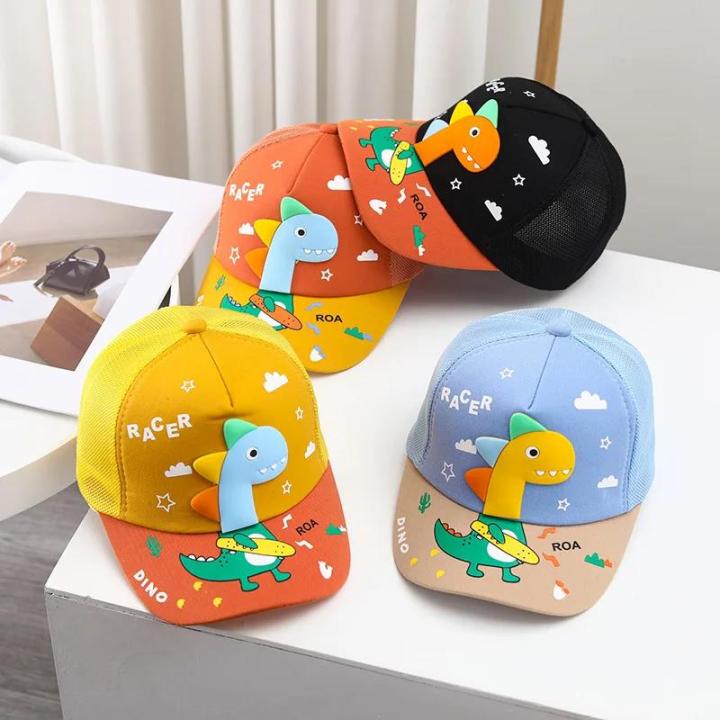 Cartoon%20Dinosaur%20Children%20Baseball%20Cap%20Cute%20Animal%20Kids%20Sun%20Hat%20Spring%20Corduroy%20Outdoor%20Boys%20Girls%20Peaked%20Caps%20Bonnet%20Gorras%20-%20Image%202