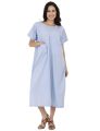 Comfortable Cotton Patient Gown – Full Length Hospital Wear. 