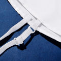 Women Men Cotton Fake Collar Blouse Vintage Solid Detachable Shirt Collar False Lapel Blouse Top Clothes Accessories.