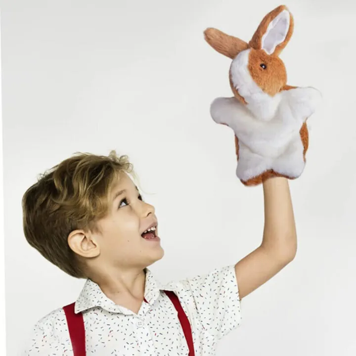 Bunny%20Puppet%20Washable%20Soft%20Plush%20Stuffed%20Rabbit%20Rabbit%20Hand%20Puppet%20Skin-Friendly%20Cuddly%20Plush%20Hand%20Puppet%20for%20Kids%20Easter%20-%20Image%205